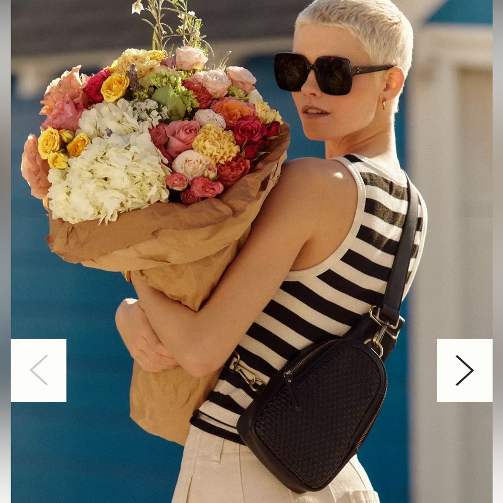 Woven Liberty Sling Bag